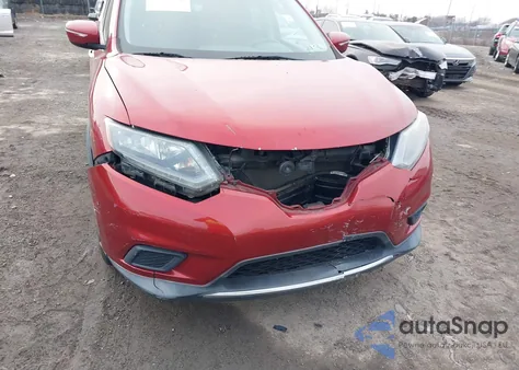 2015 Nissan Rogue Sv from USA, damaged, VIN KNMAT2MV2FP541676